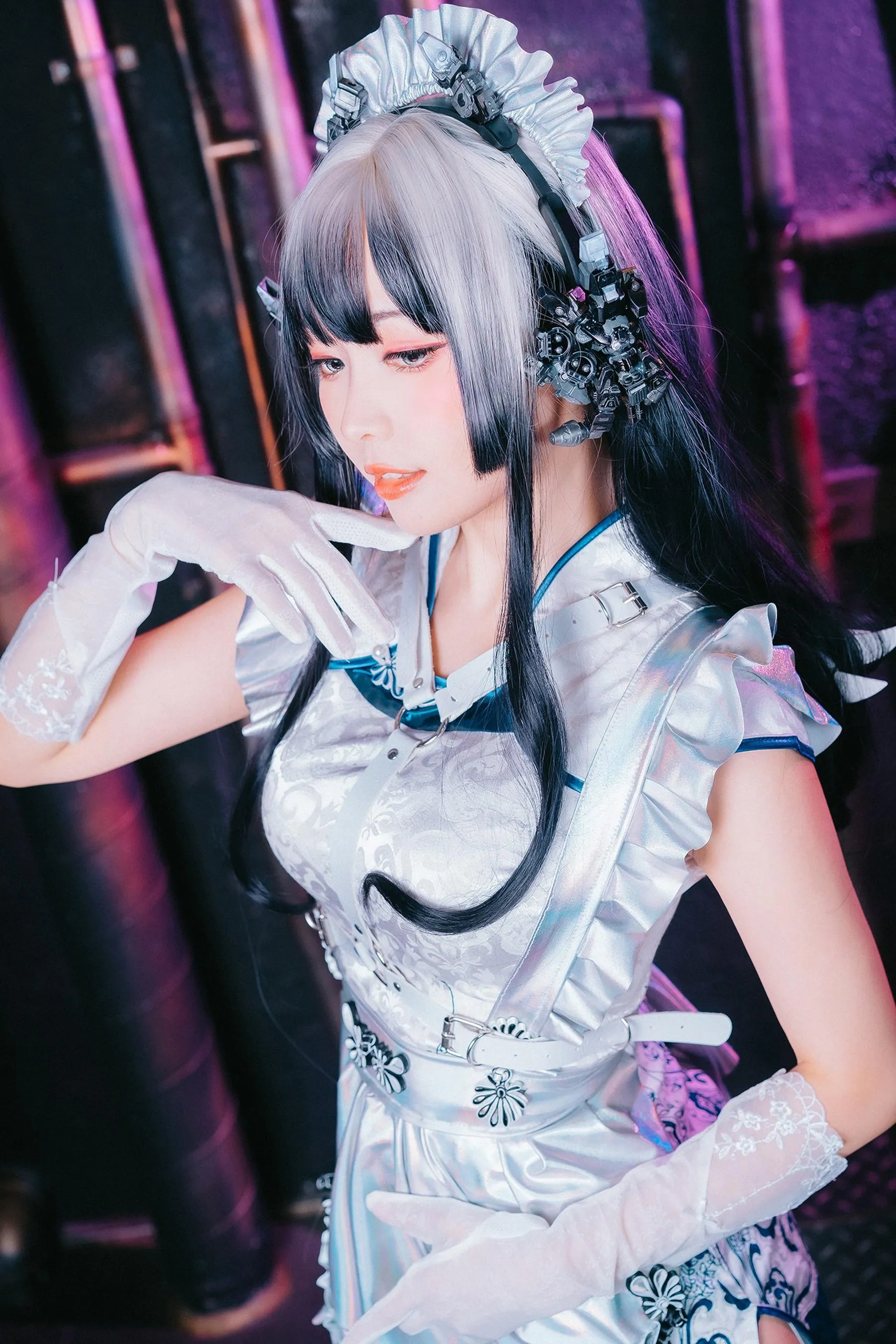 ElyEE子 – NO.118 賽博女僕 Violane青輝石 [29P]插图4